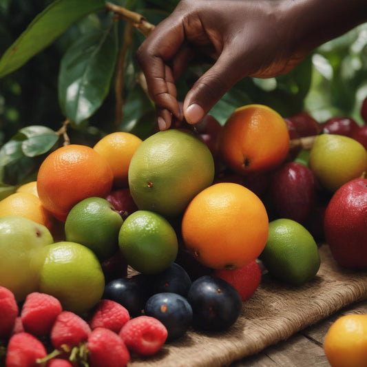 How can eating fruit help clear my skin?